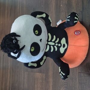 Hallmark Skeleton And Spider Singing And Dancing Plush Toy